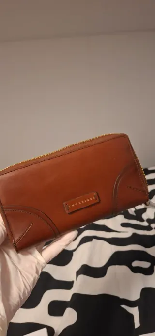 Portafoglio The Bridge Pelle Marrone