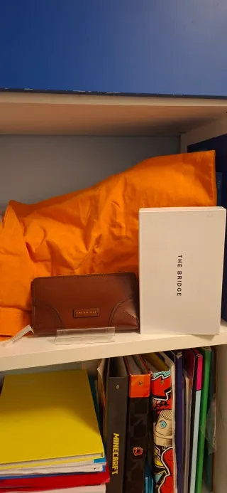 Portafoglio The Bridge Pelle Marrone