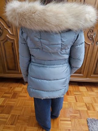 Abrigo acolchado niña poliéster