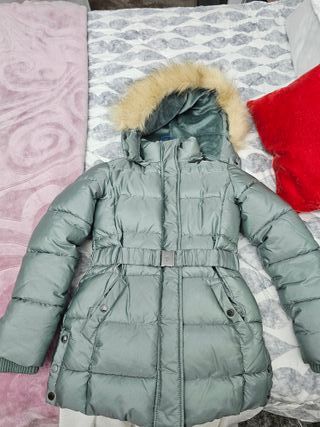 Abrigo acolchado niña poliéster