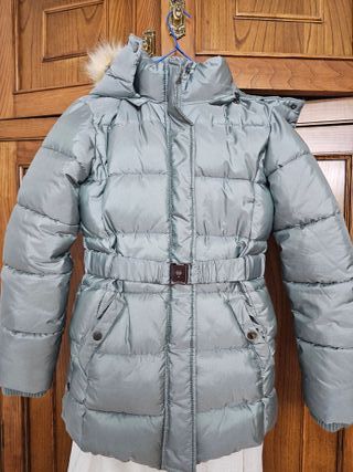 Abrigo acolchado niña poliéster