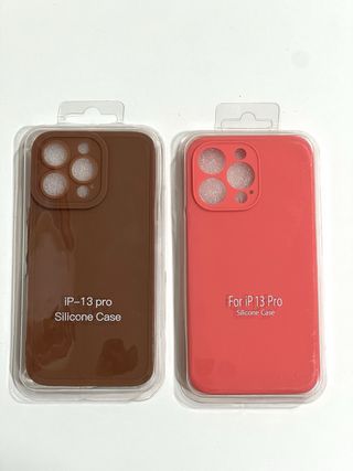 Cover in silicone per iPhone 13 Pro (2pz)