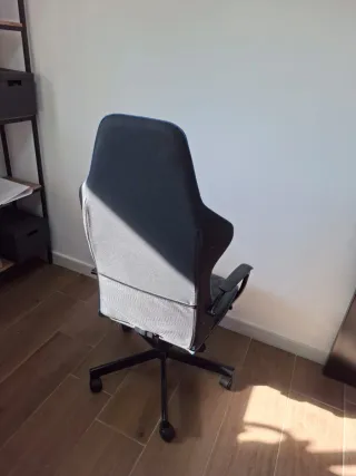 Silla Gaming Negra y Azul