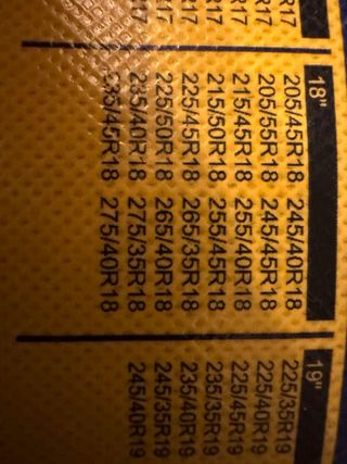 Cadenas Nieve Textiles Goodyear Talla L