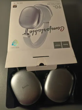 Cascos Hoco W35 Max Grises Nuevos