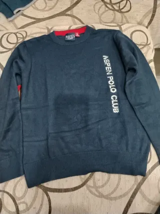 Maglione blu Aspen Polo Club taglia 5 anni