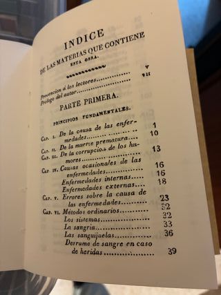 La Medicina curativa. La Purgación