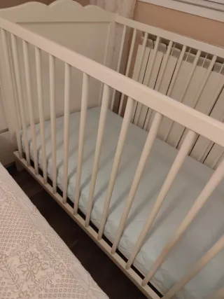 Cunas blanca estilo nórdico