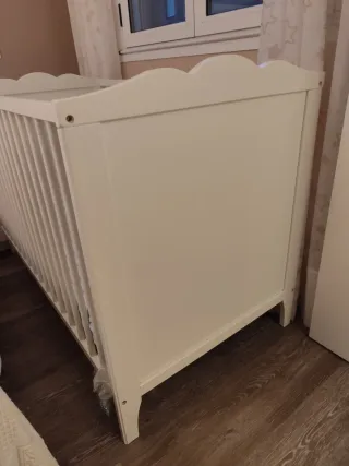 Cunas blanca estilo nórdico