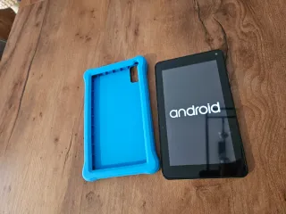 Tablet Infantil gris.