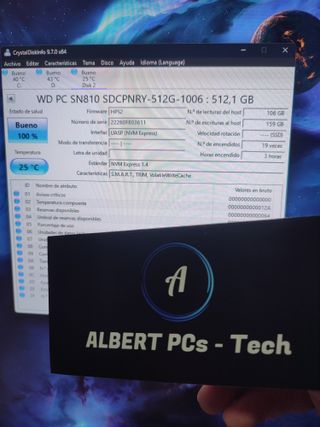 Nuevo! NVMe Western Digital SN810 Gen4 x4 6000MB/s