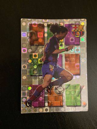 Carta 'Crack' Ronaldinho FC Barcelona, 2004.