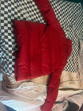 Plumas Mango Rojo Talla L/ para hombre y mujer