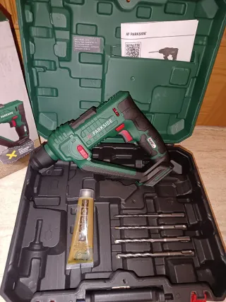 Martillo Percutor Parkside  Nuevo COMPLETO