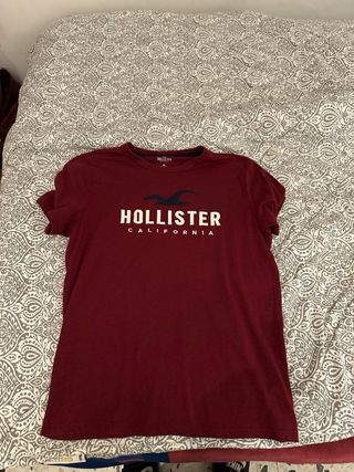 Camiseta Hollister Roja