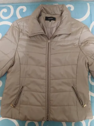 Chaqueta beige mujer talla 48