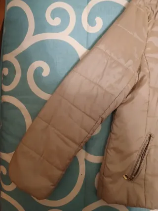 Chaqueta beige mujer talla 48