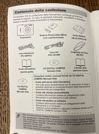 Canon Digital IXUS 100 IS - Fotocamera Nera