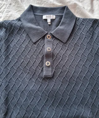 Reiss Button Up Polo