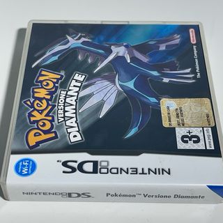 Custodia con manuale Pokémon Diamante DS NO gioco