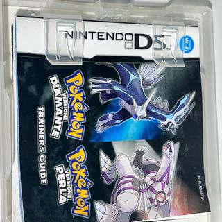 Custodia con manuale Pokémon Diamante DS NO gioco