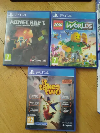 Playstation 4 Negra, mandos y cargador