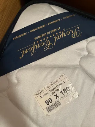 Somier Body Flex 90x180cm + Colchón