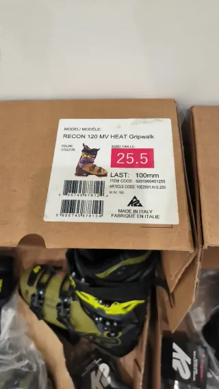 Botas de esquí K2 RECON MV HEAT Gripwalk