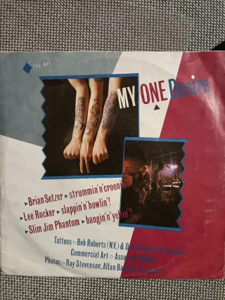 Stray Cats: lote 2 discos vinilo single 7" 45 rpm