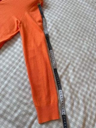 Chaqueta punto de Gerry Weber color naranja claro.