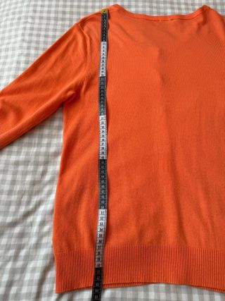 Chaqueta punto de Gerry Weber color naranja claro.