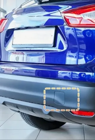 Tapa parachoques trasero Nissan Qashqai