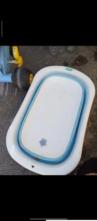 Bañera bebé plegable
