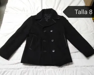 Saco negro talla 8
