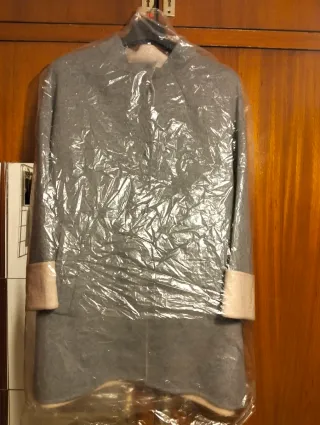 Abrigo Lana Doble Faz Mujer