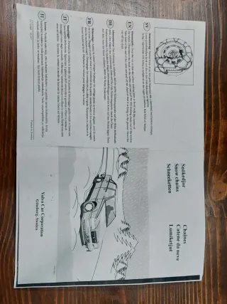 CADENAS NIEVE METALICAS ALTA GAMA, VOLVO