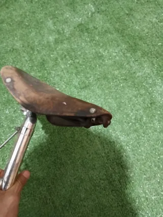 Sillín de bicicleta vintage