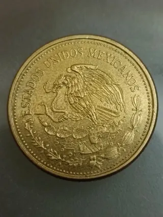 Moneda 100 Pesos México 1984