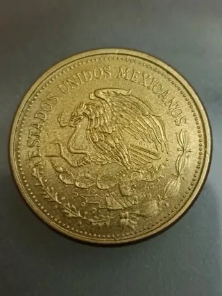 Moneda 100 Pesos México 1984