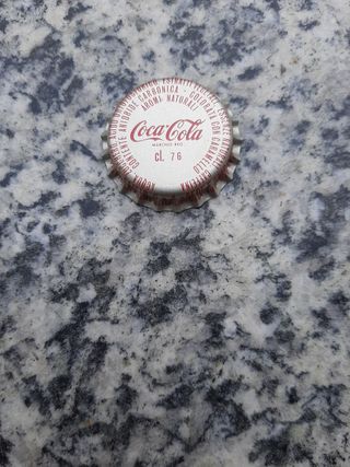 Tappi Coca Cola anni 70