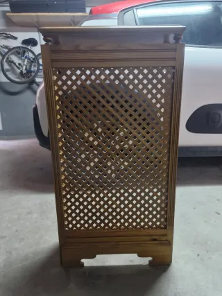 Copertura radiatore in legno rovere