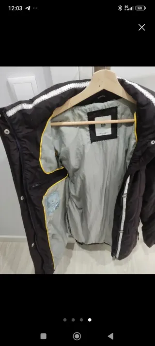 Abrigo Anorak Gaastra Negro