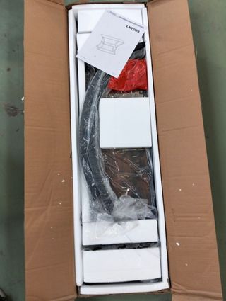 VASAGLE Tavolo Consolle 3 Ripiani Gambe Curve