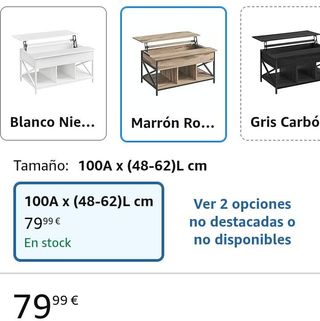 VASAGLE Mesa de Centro, Mesa de Café