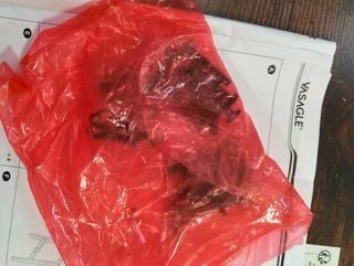 VASAGLE Juego 2 Sillas Comedor Industrial LDC092B0