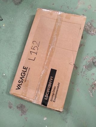 VASAGLE Juego 2 Sillas Comedor Industrial LDC092B0