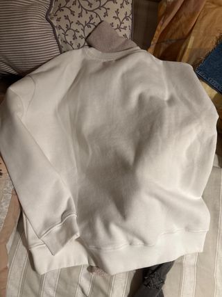 Sudadera brownie blanca sin estrenar