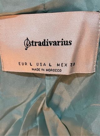 Traje Stradivarius chaqueta y pantalón