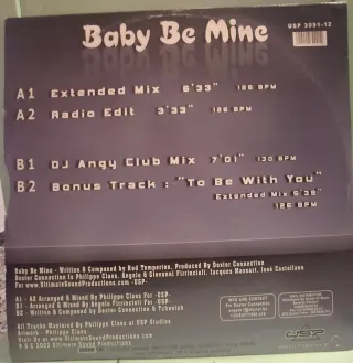 Vinilo Dexter Connection - Baby Be Mine