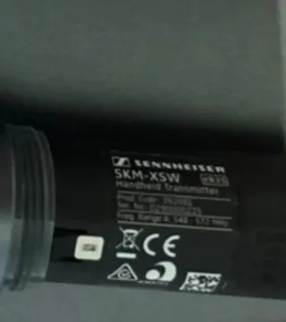 Microfono wireless Sennheiser XSW 1-825 B-Banda